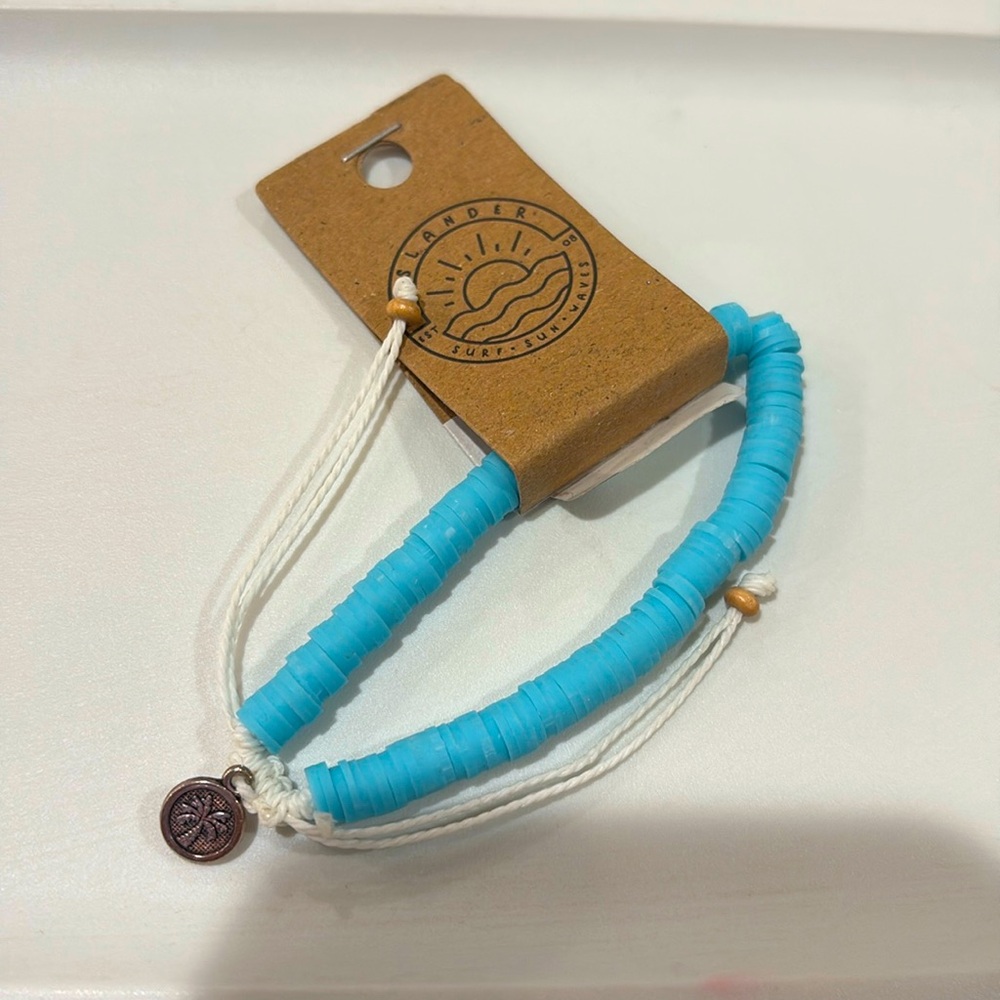 Brand New Adjustable Clay Disc Bracelet